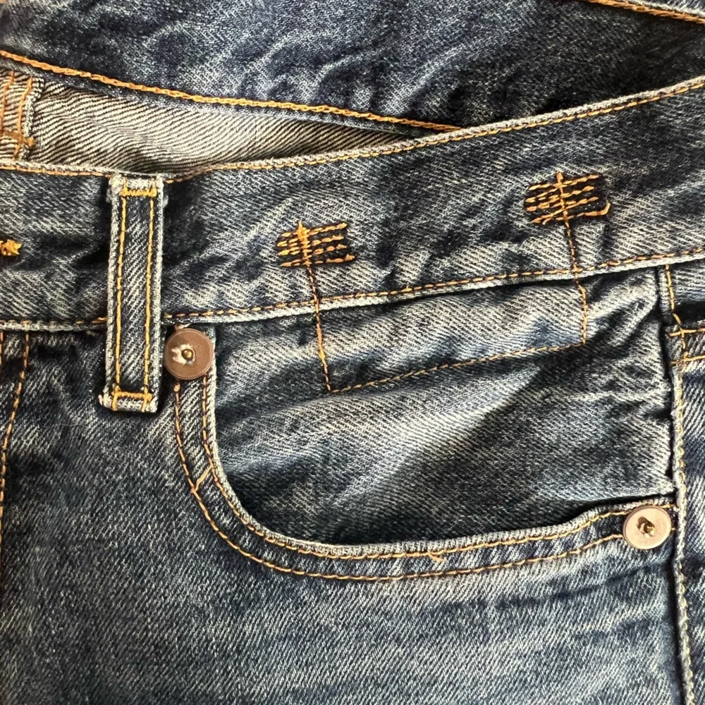 R13 Boyfriend Jeans in Garnet Blue Size 27 - Picture 9 of 9